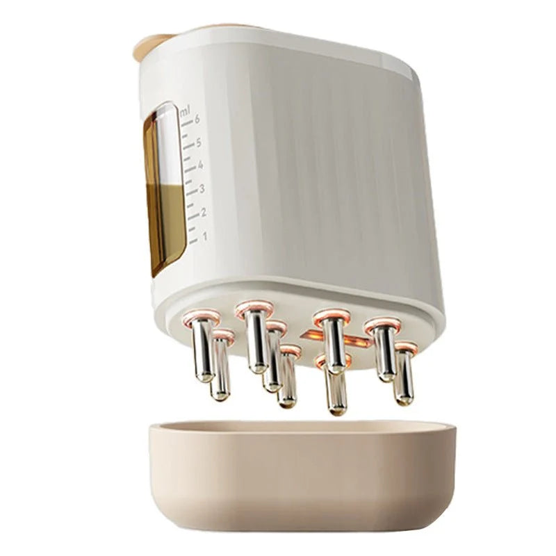 2 in 1 scalp massage serum applicator
