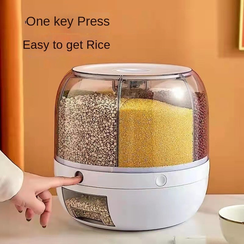 Rotating Food Storage Dispenser