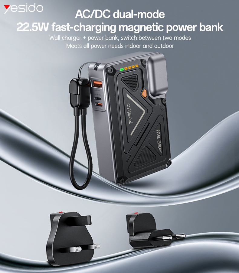 5-in-1 Wireless Power Bank