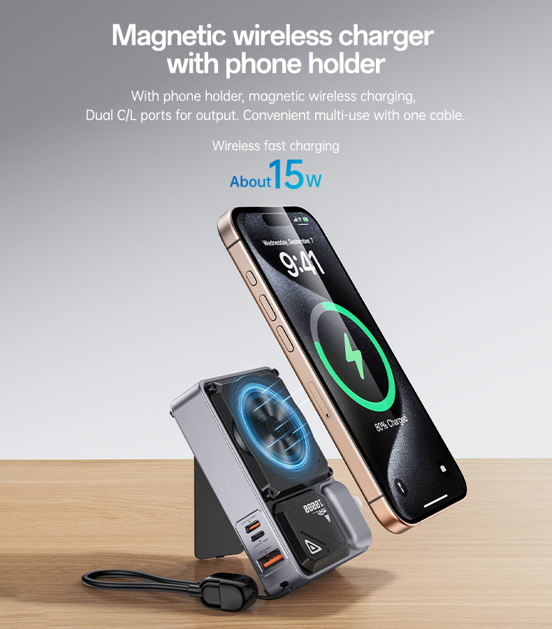 5-in-1 Wireless Power Bank